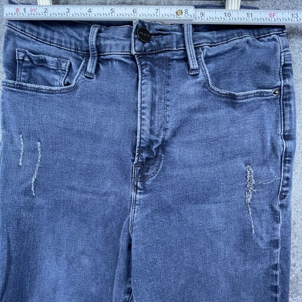 Frame Denim Jeans Womens 29 Headworth Ali High Rise Skinny Ankle Stretch - Picture 3 of 8
